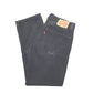 Levis 505 Regular Fit Jeans W32 L30 Black