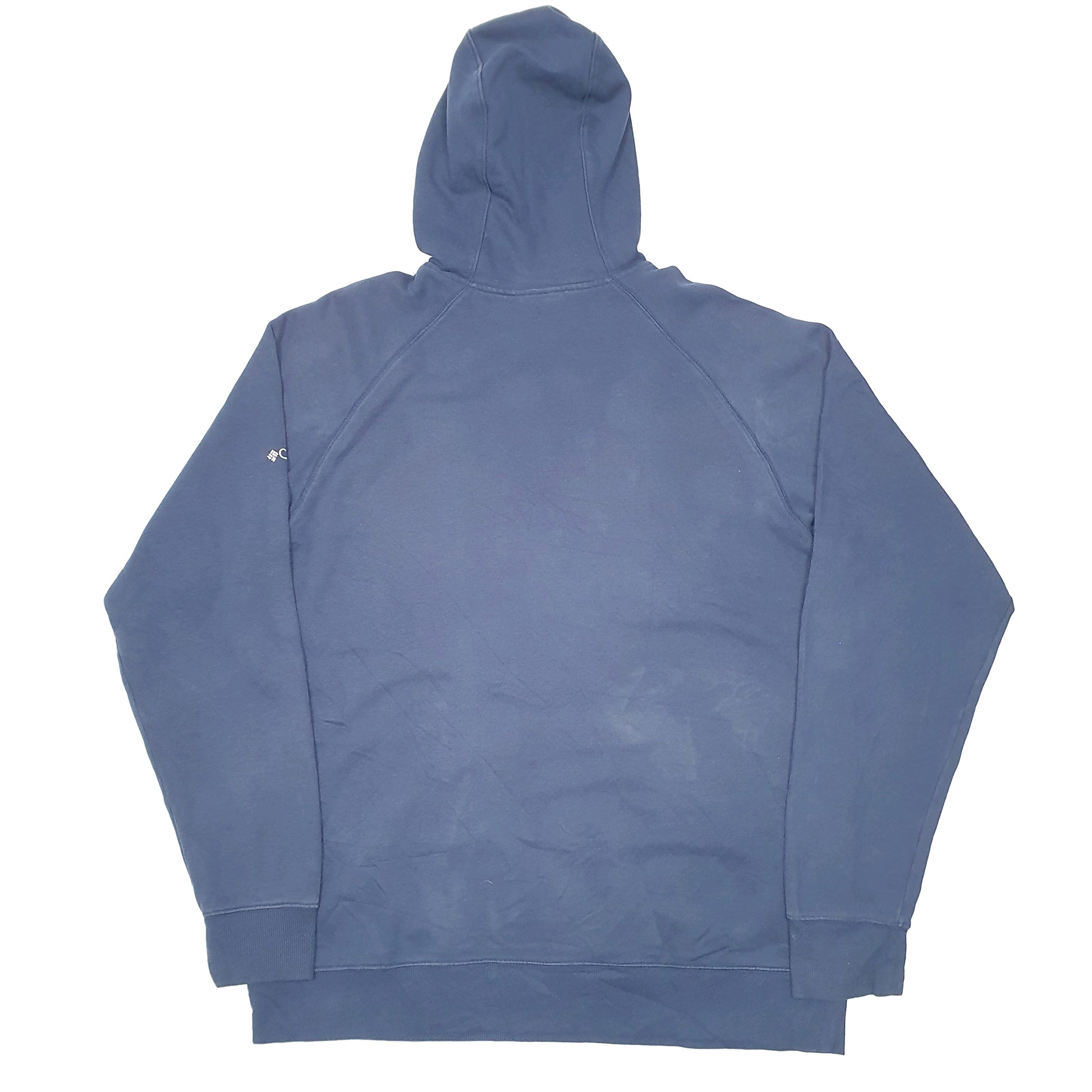 Mens Navy Columbia Mountains Outdoors Hoodie Jumper