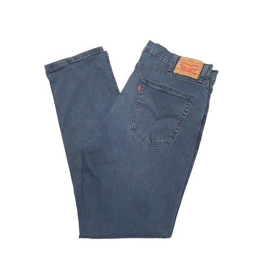 Levis 514 Straight Fit Jeans W38 L32 Blue