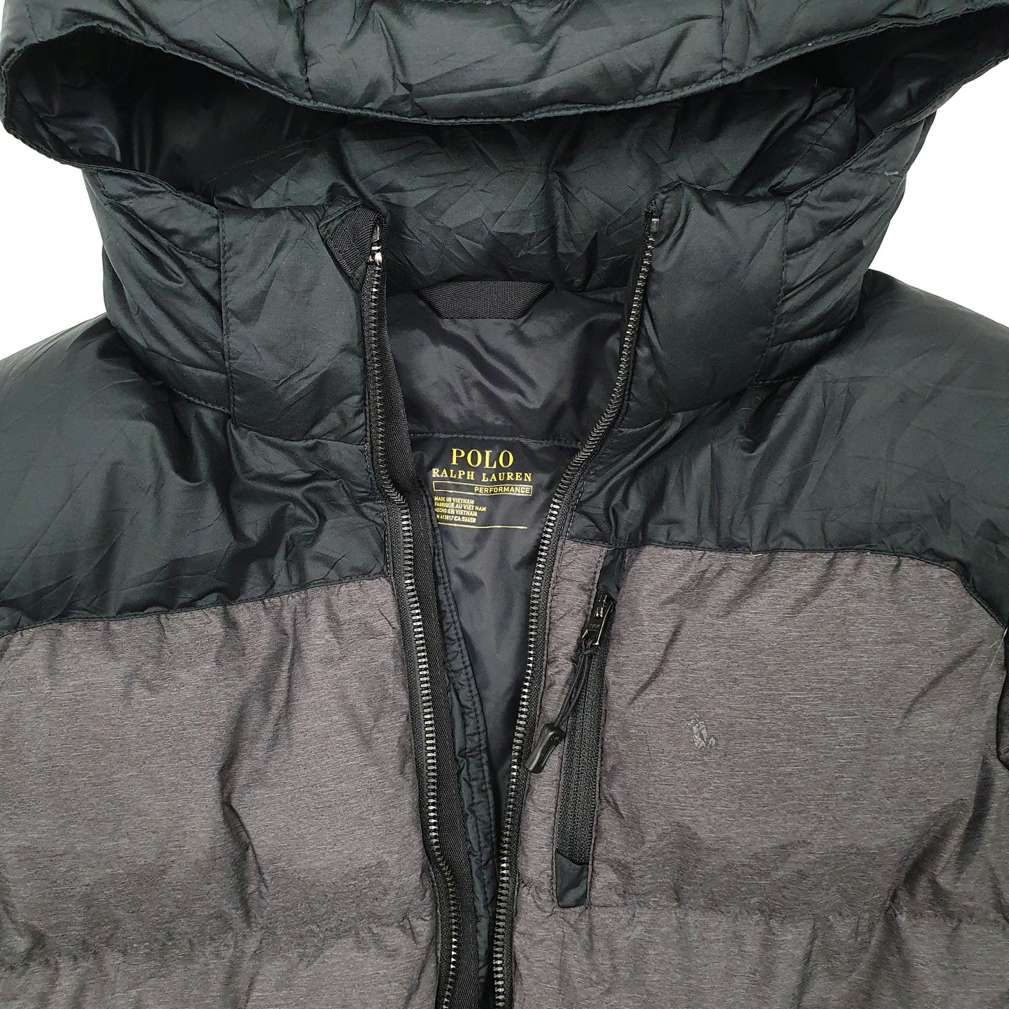Womens Grey Polo Ralph Lauren  Puffer Jacket Coat