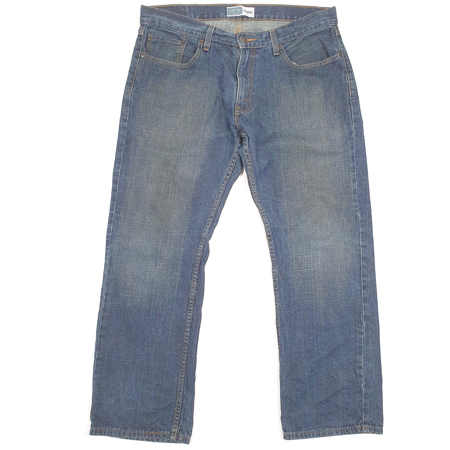 Levis Signature Straight Fit Jeans W34 L29 Blue