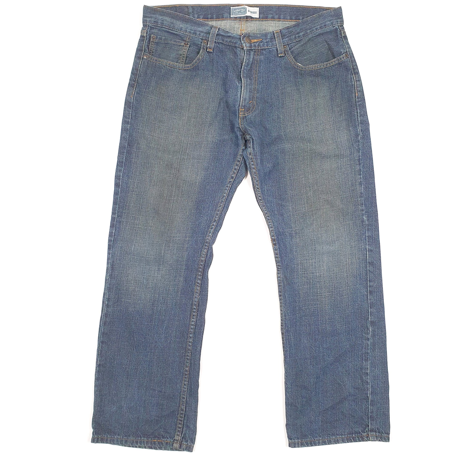 Levis Signature Straight Fit Jeans W34 L29 Blue