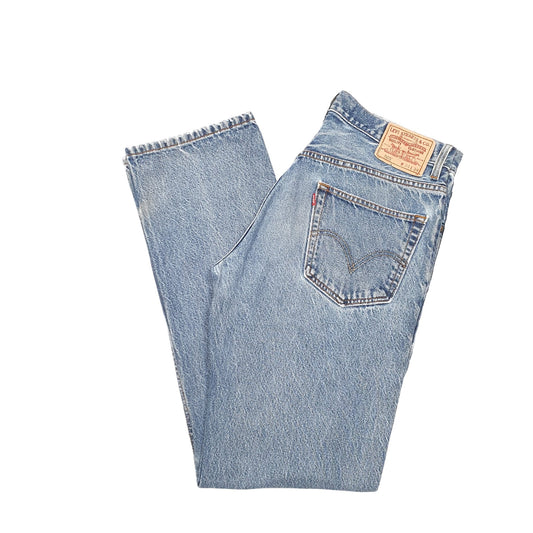 Mens Blue Levis 505 JeansW34 L34