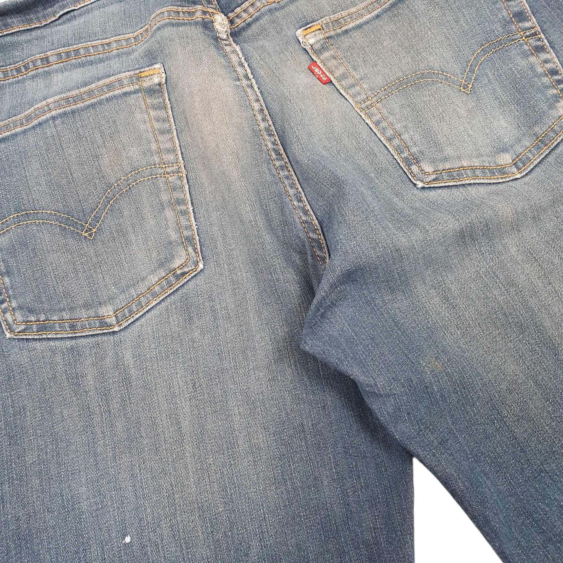 Levis 514 Straight Fit Jeans W32 L27 Blue