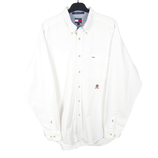 Tommy Hilfiger Long Sleeve Regular Fit Shirt White