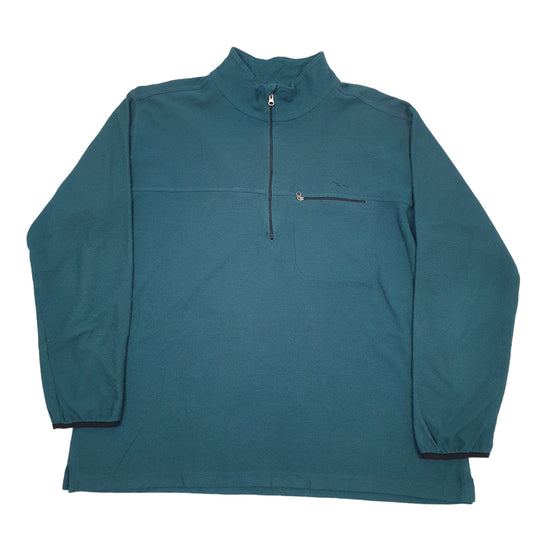 L.L Bean Quarter Zip XL Green