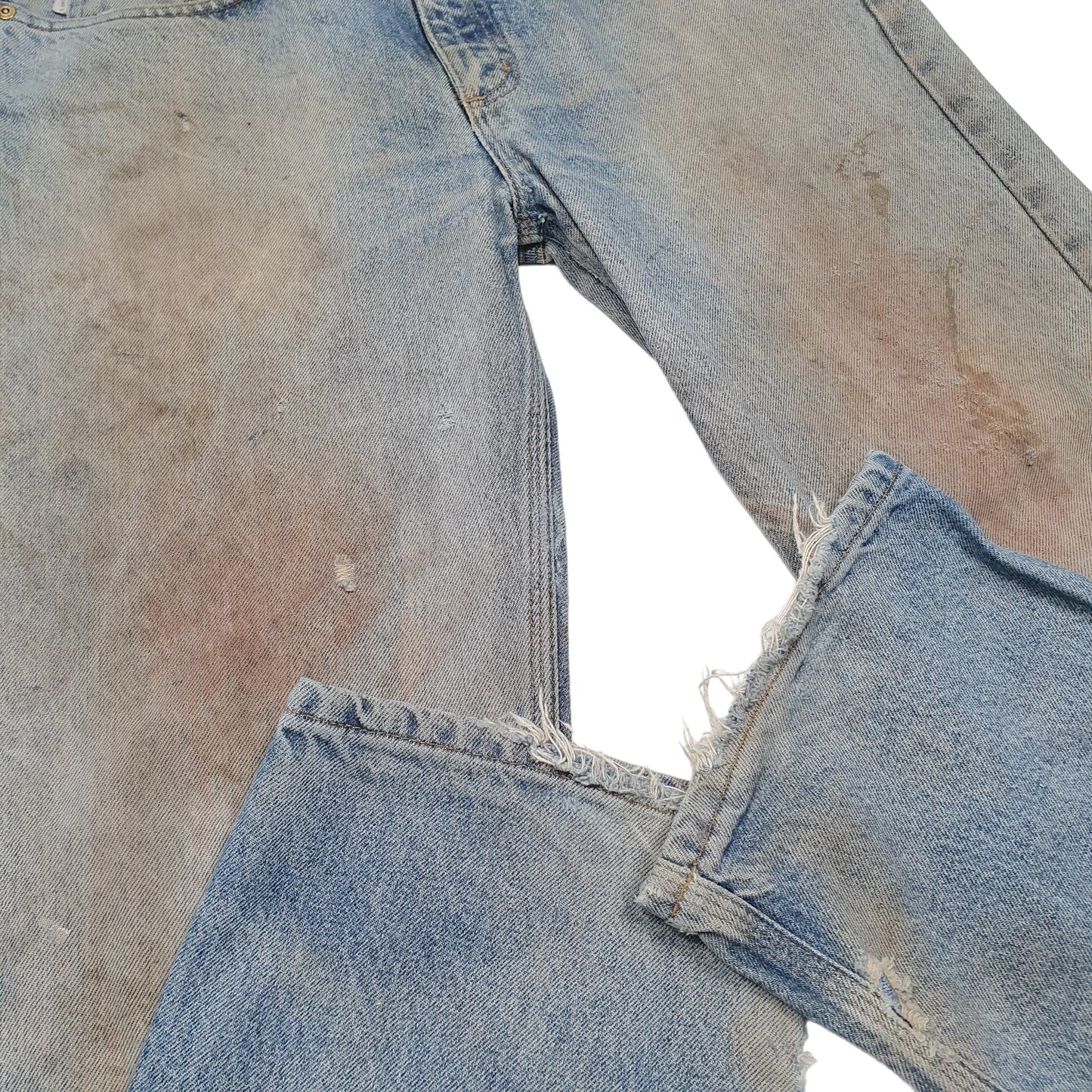 Mens Blue Carhartt  Casual JeansW33 L34