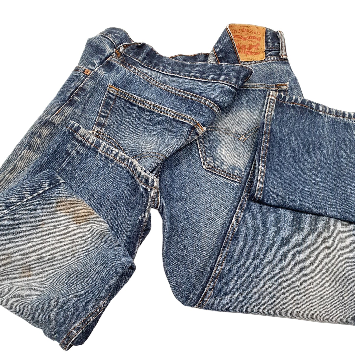 Mens Blue Levis  505 JeansW36 L34