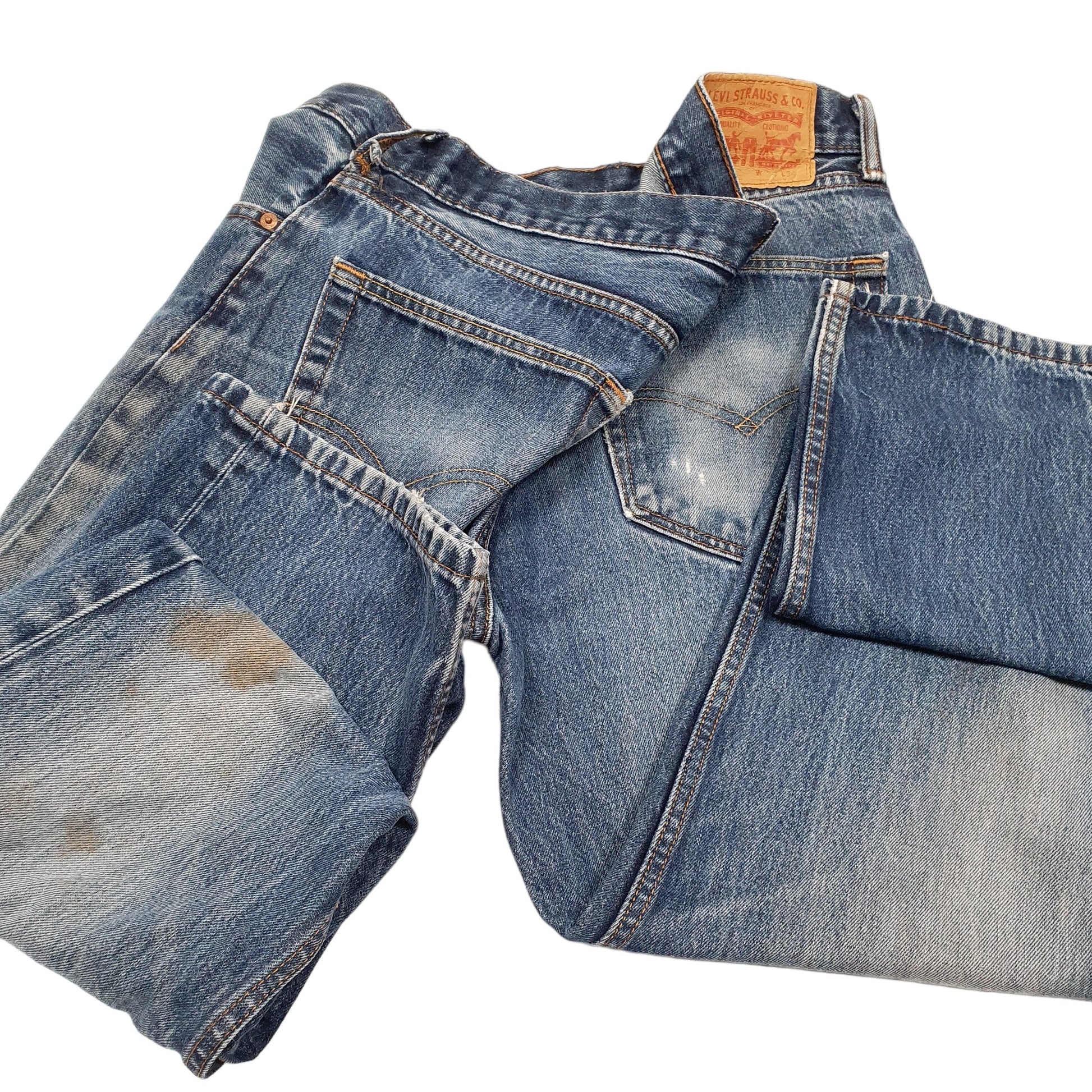 Mens Blue Levis  505 JeansW36 L34