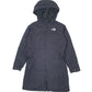Womens Navy The North Face Longline Trench  Coat