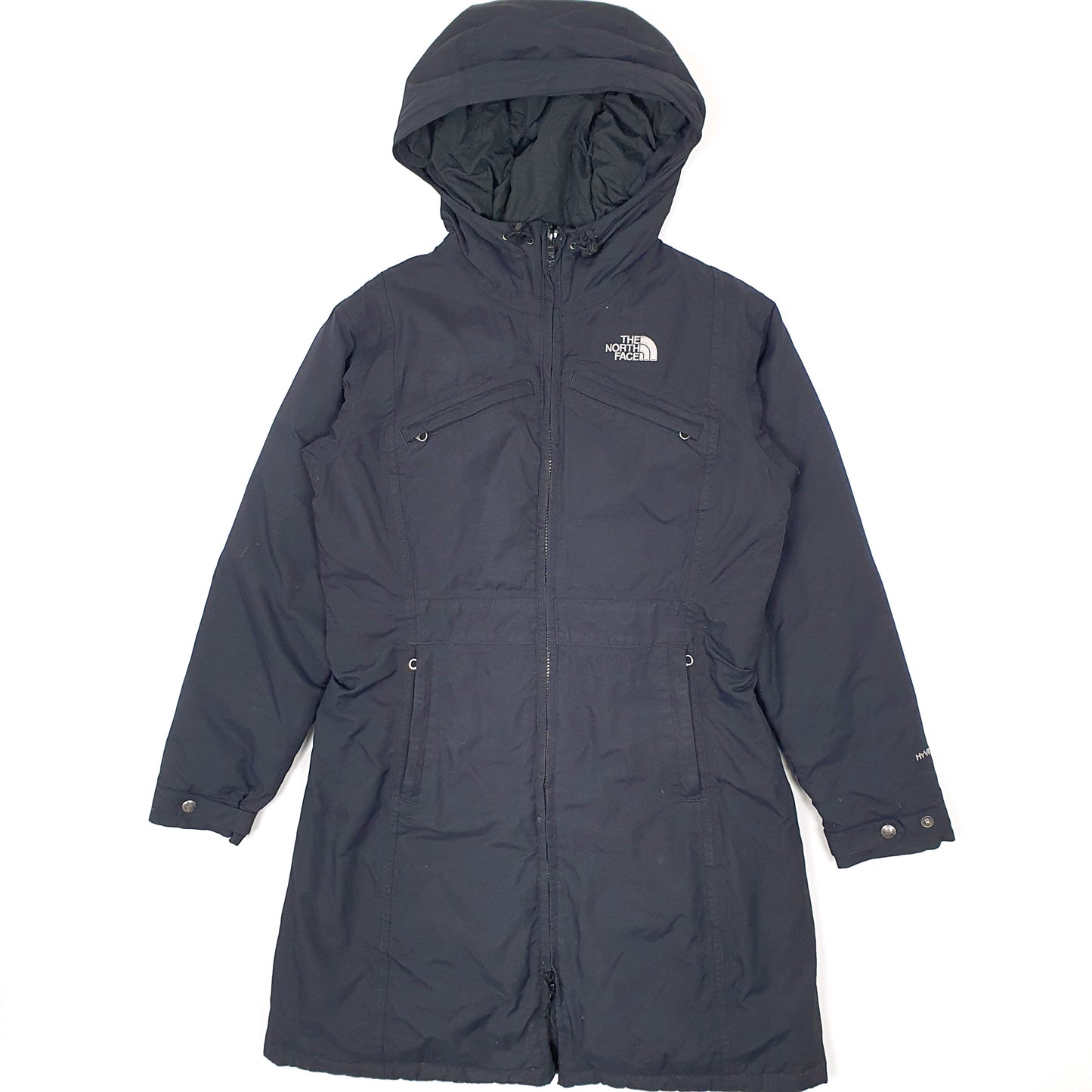 Womens Navy The North Face Longline Trench  Coat