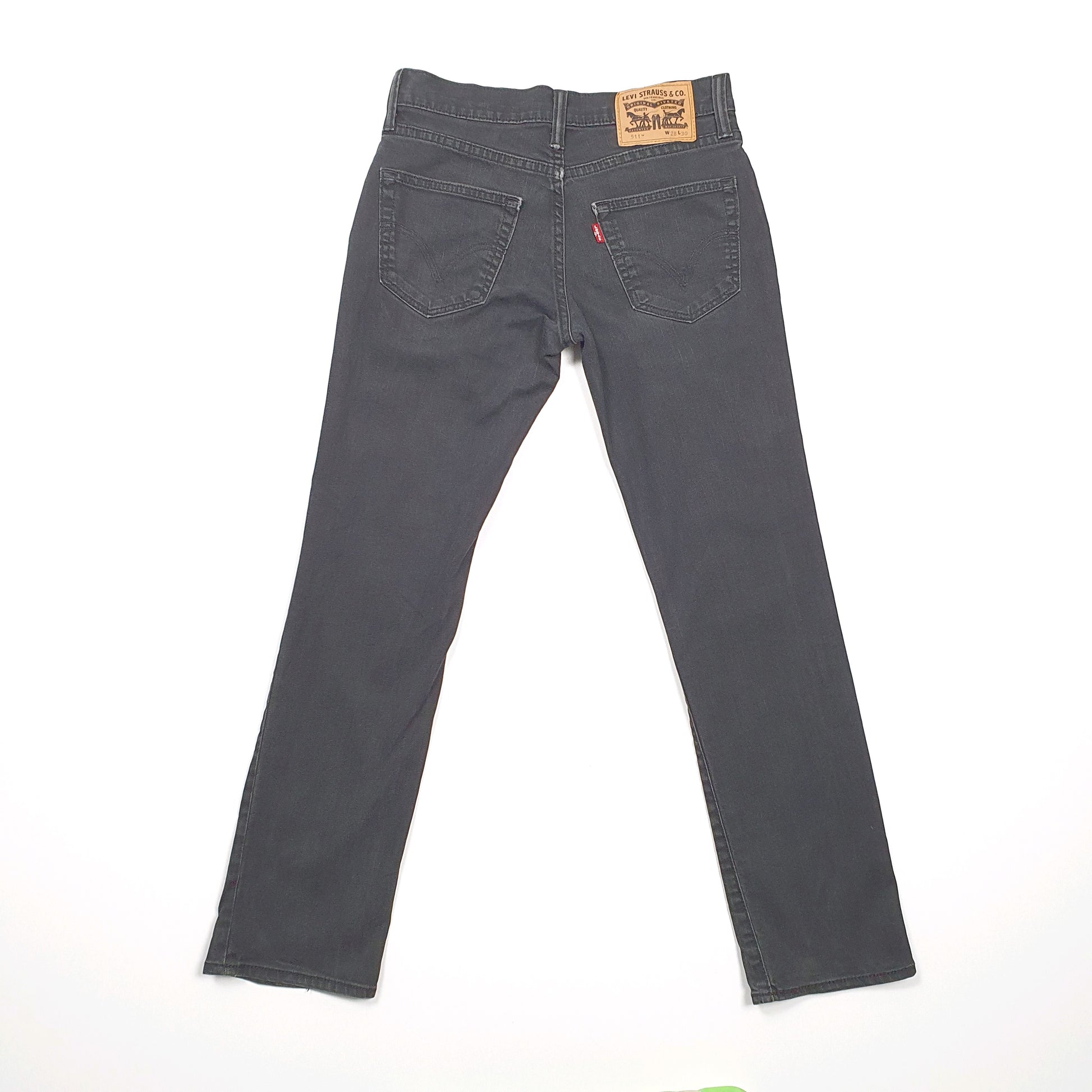 Levis 511 Slim Fit Jeans W28 L28 Black