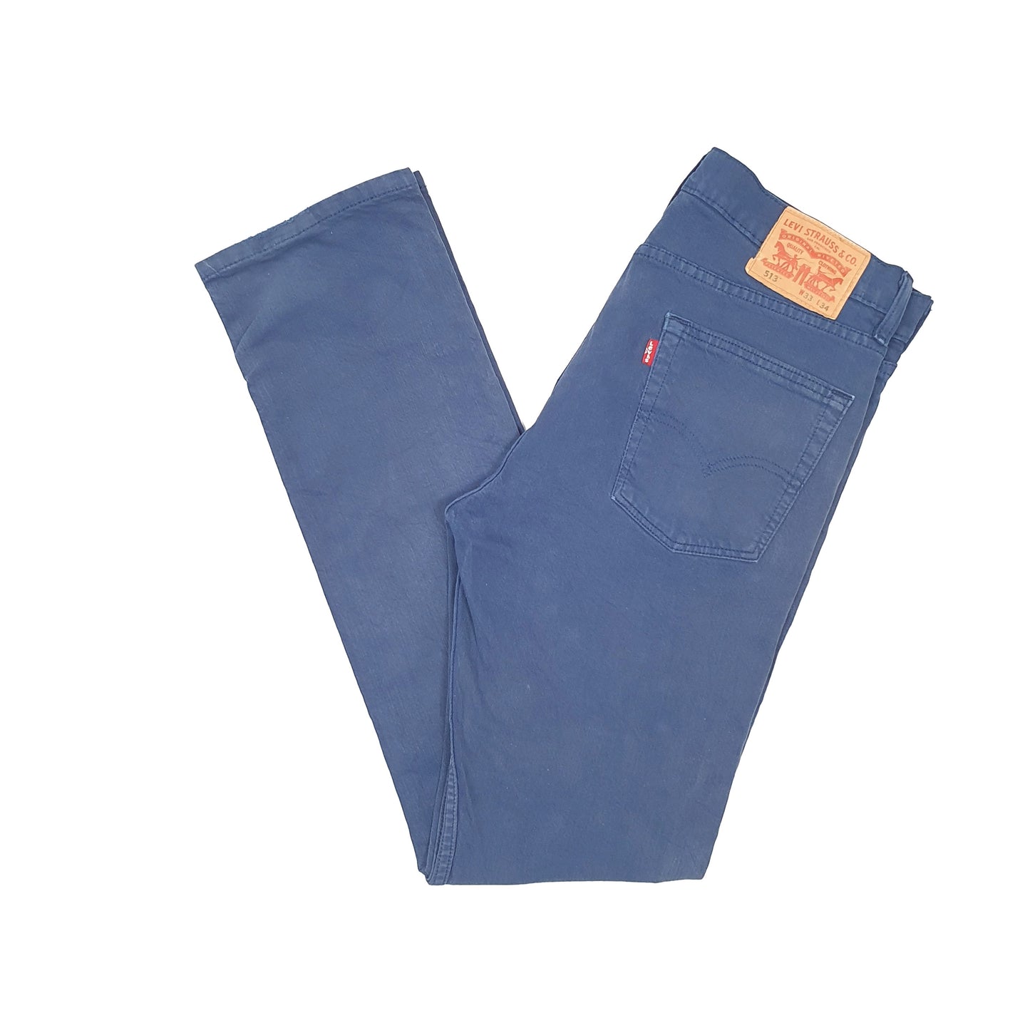 Levis 513 Slim  Fit Jeans W33 L34 Navy