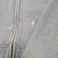 Mens Grey Carhartt Hoodie Thermal Lined Active Full Zip Jumper