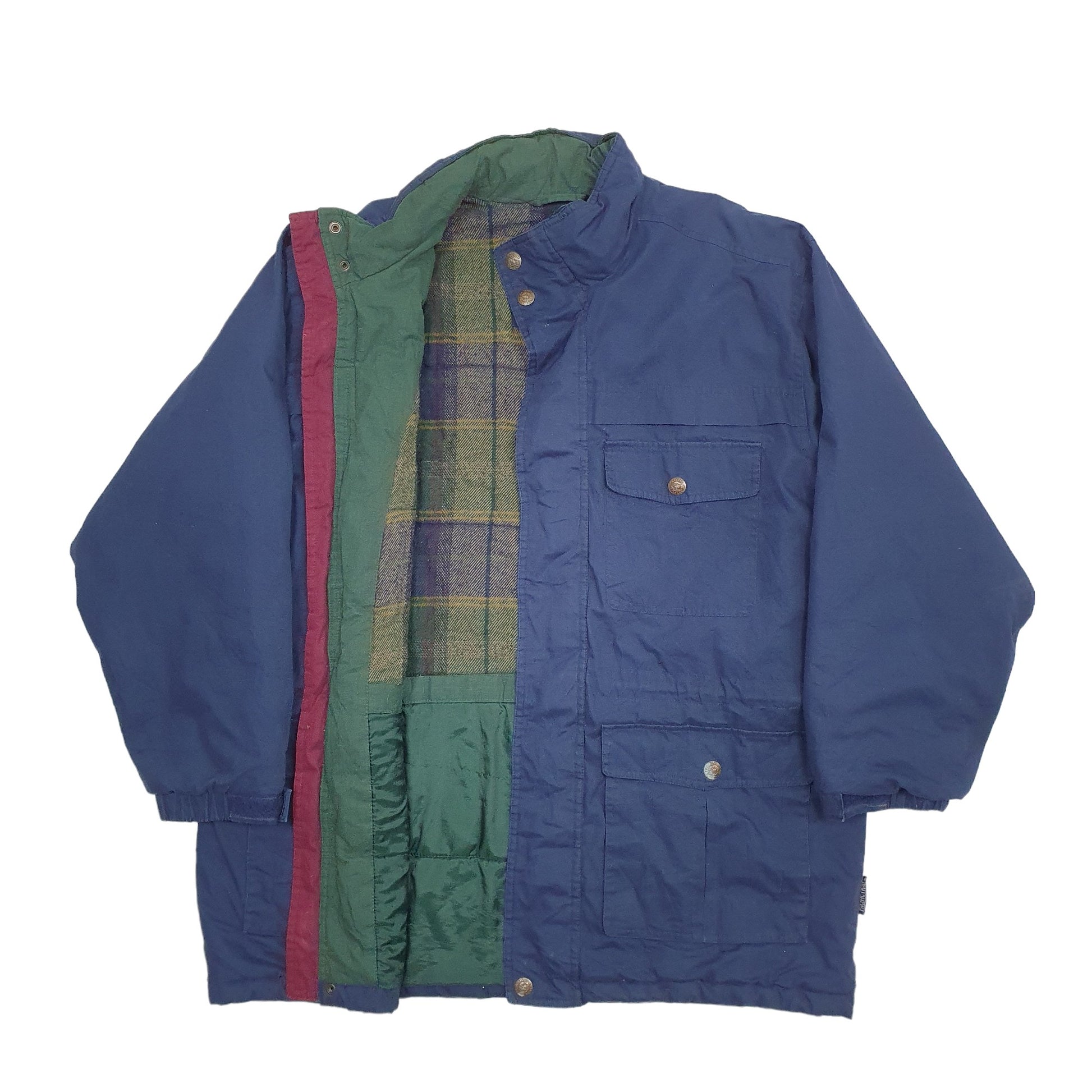 Mens Navy Pacific Trail   Coat