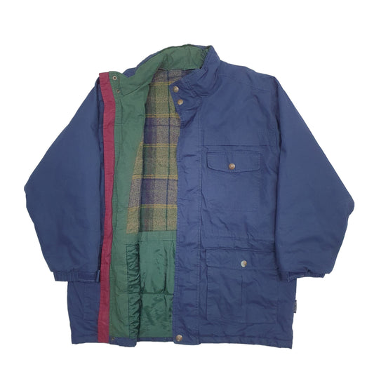 Mens Navy Pacific Trail   Coat