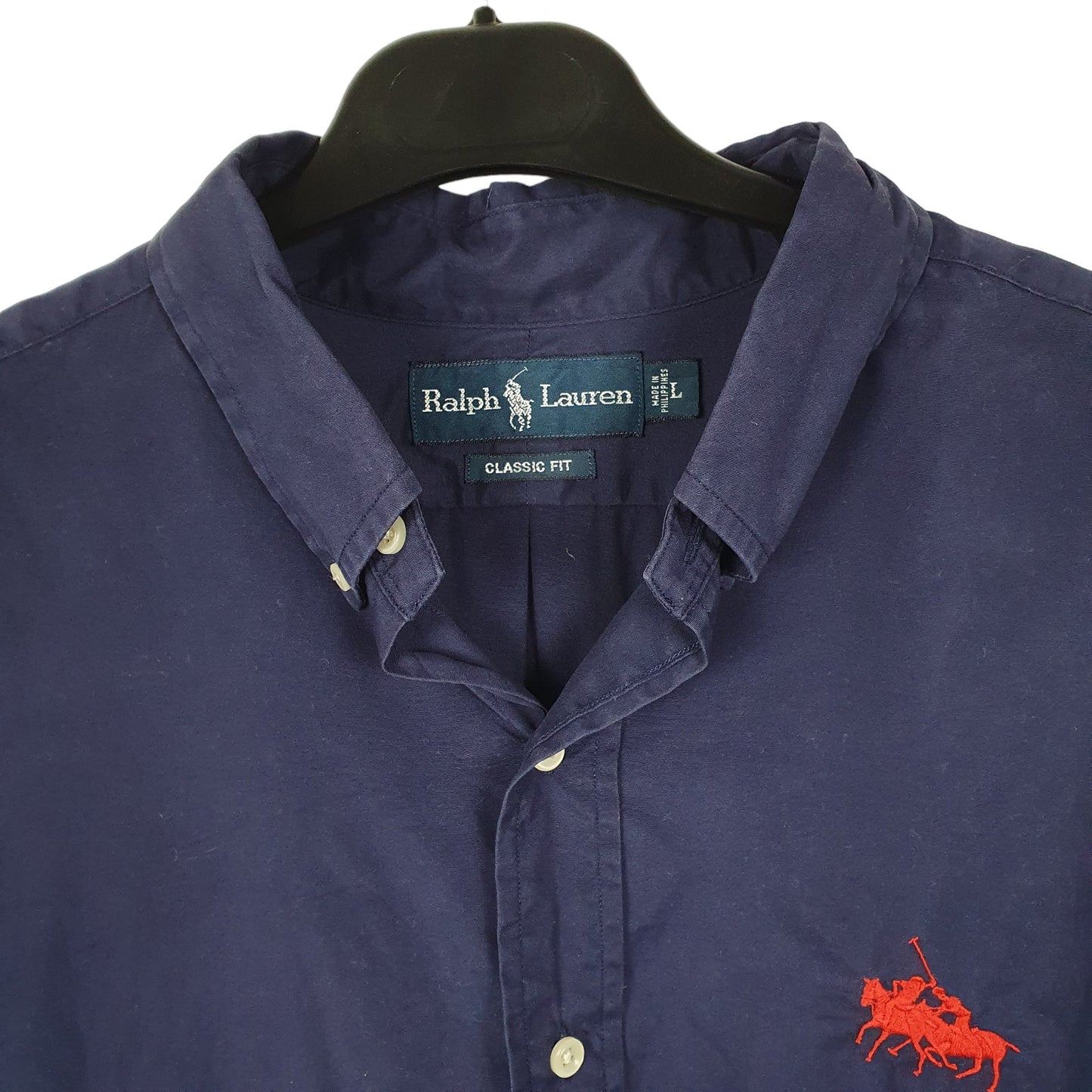 Mens Navy Ralph Lauren  Long Sleeve Shirt