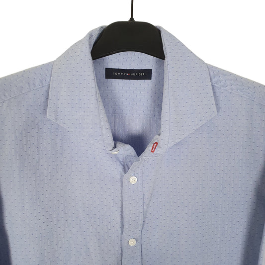 Tommy Hilfiger Long Sleeve Regular Fit Shirt Blue