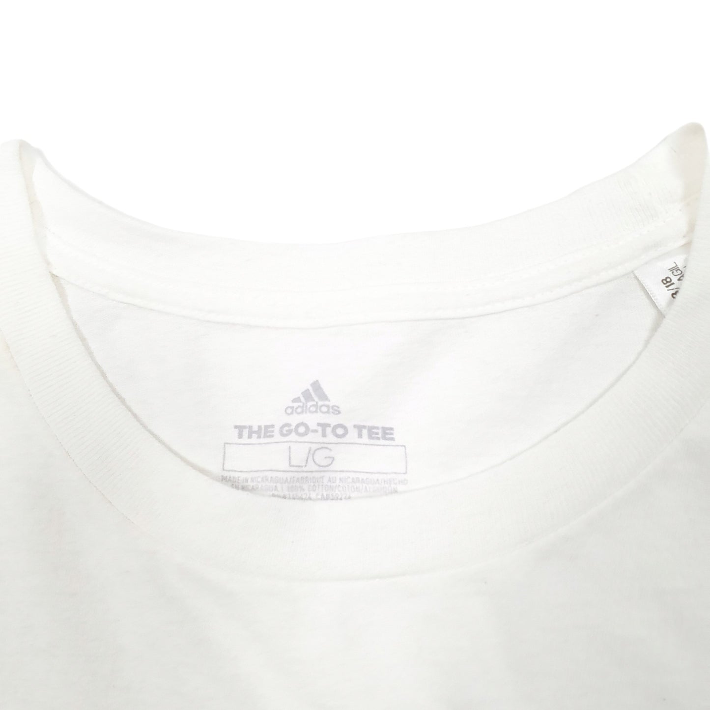 Adidas Short Sleeve T Shirt White