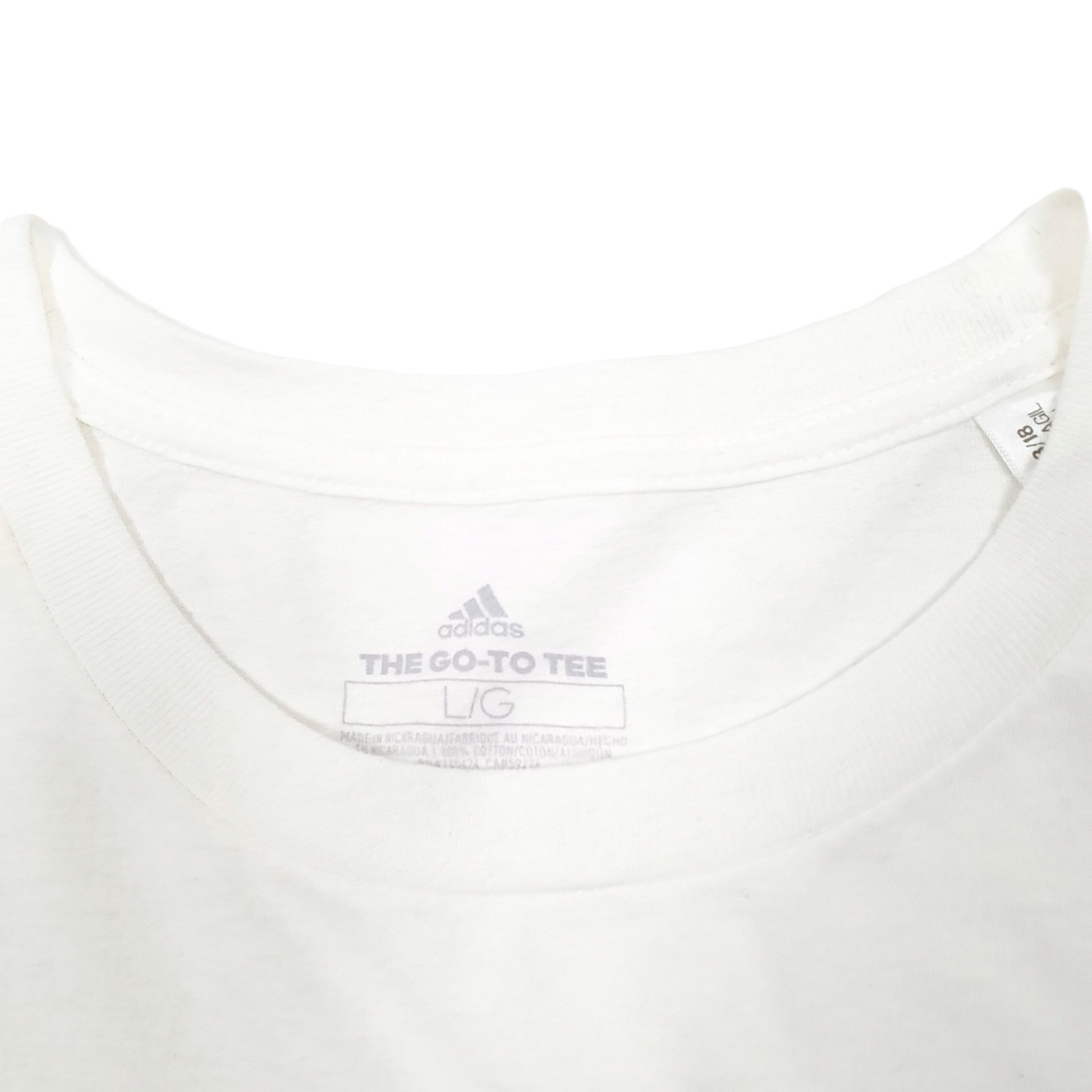 Adidas Short Sleeve T Shirt White