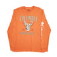 Mens Orange Columbia Sportswear  Long Sleeve T Shirt