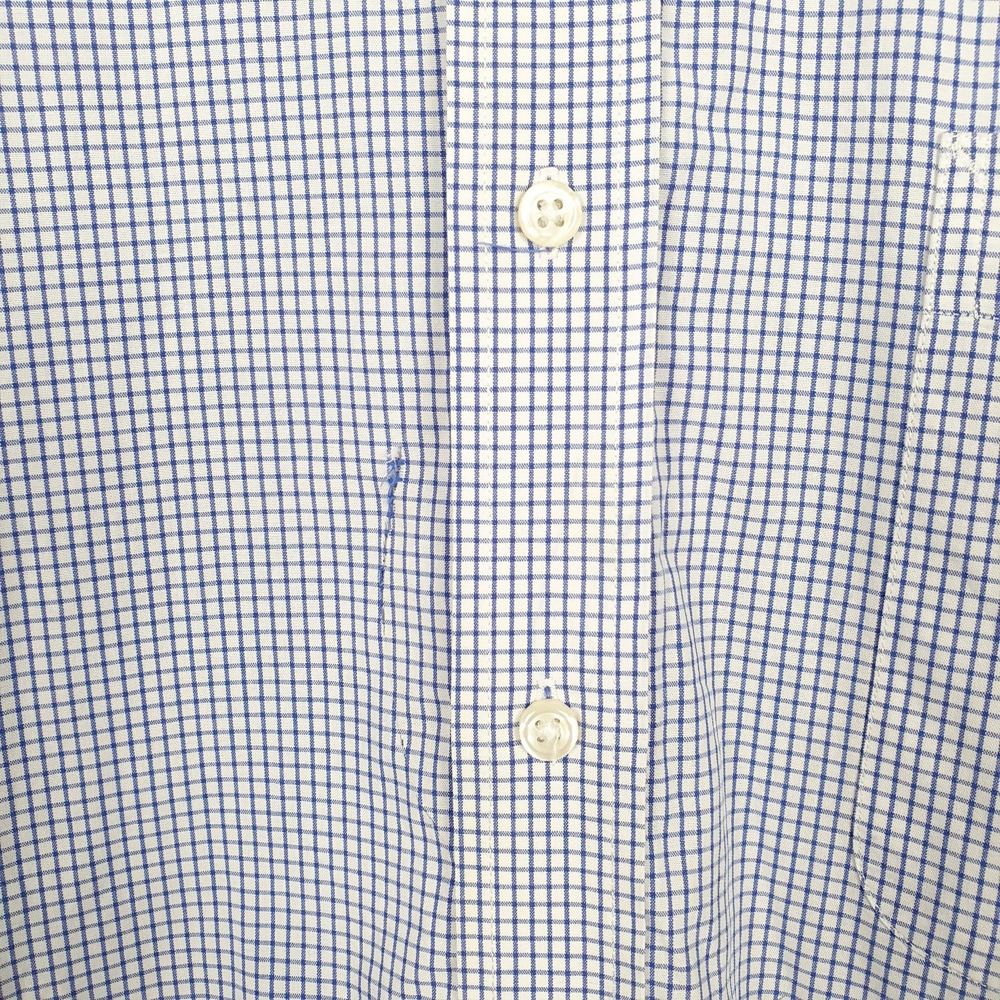 Tommy Hilfiger Long Sleeve Regular Fit Check Shirt Blue