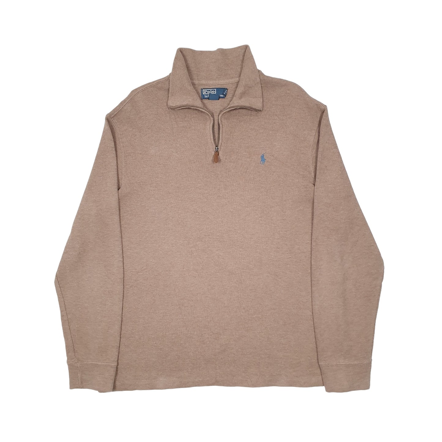 Polo Ralph Lauren Quarter Zip L Brown