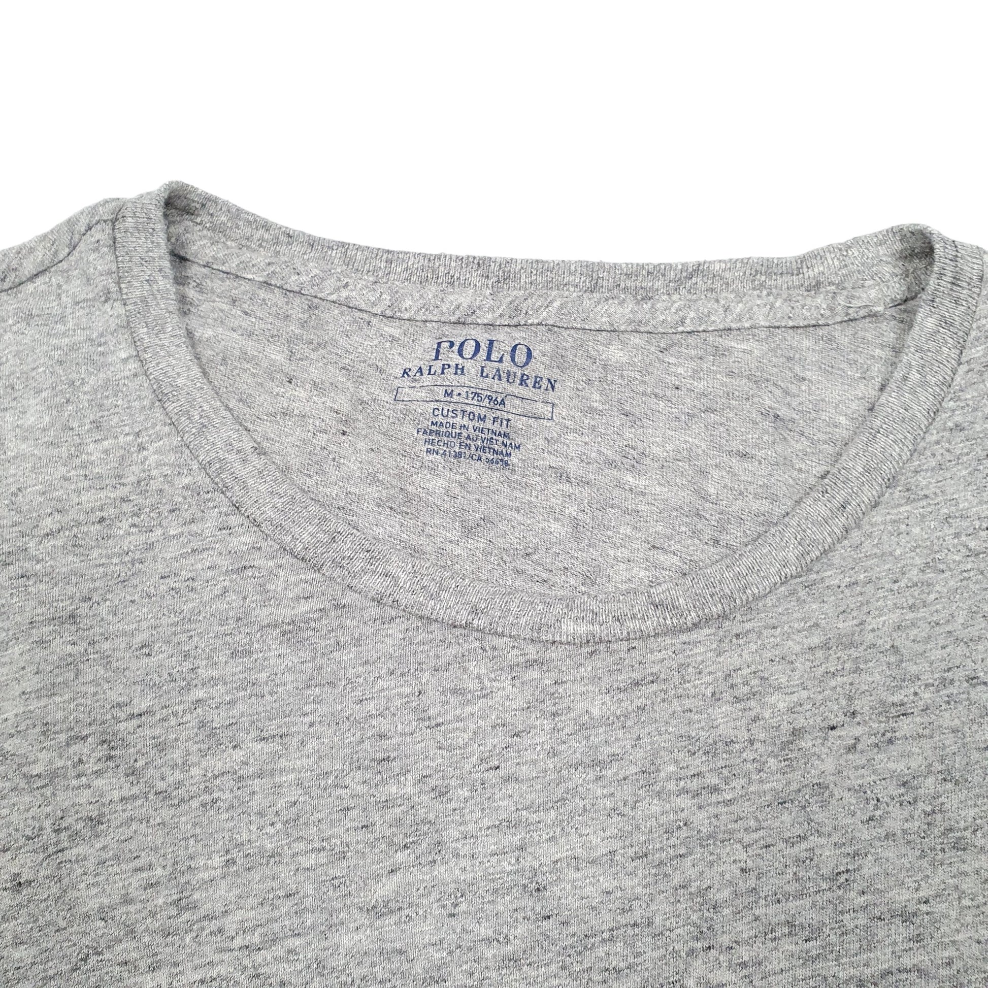 Mens Grey Polo Ralph Lauren  Long Sleeve T Shirt