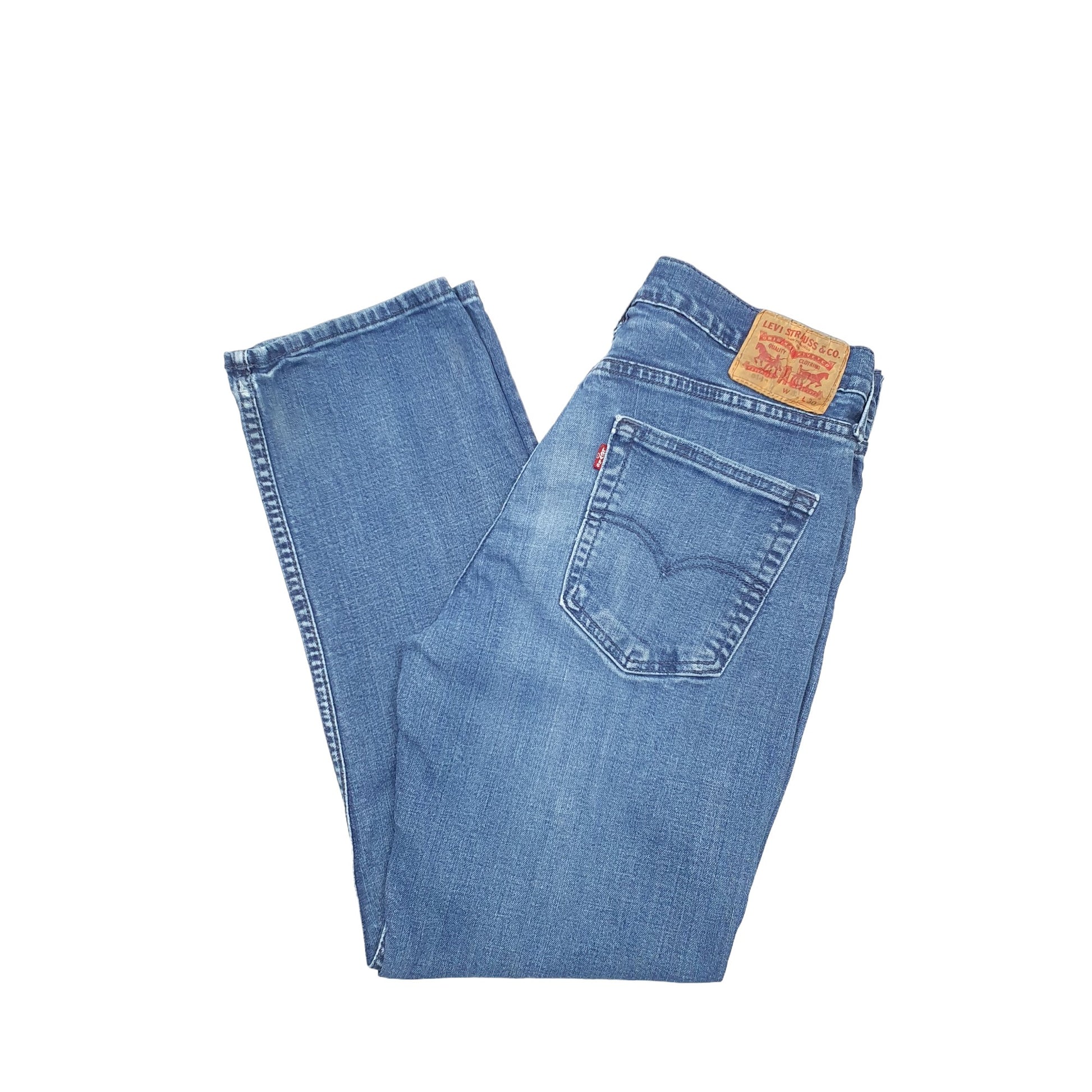 Levis 514 Straight Fit Jeans W32 L29 Blue