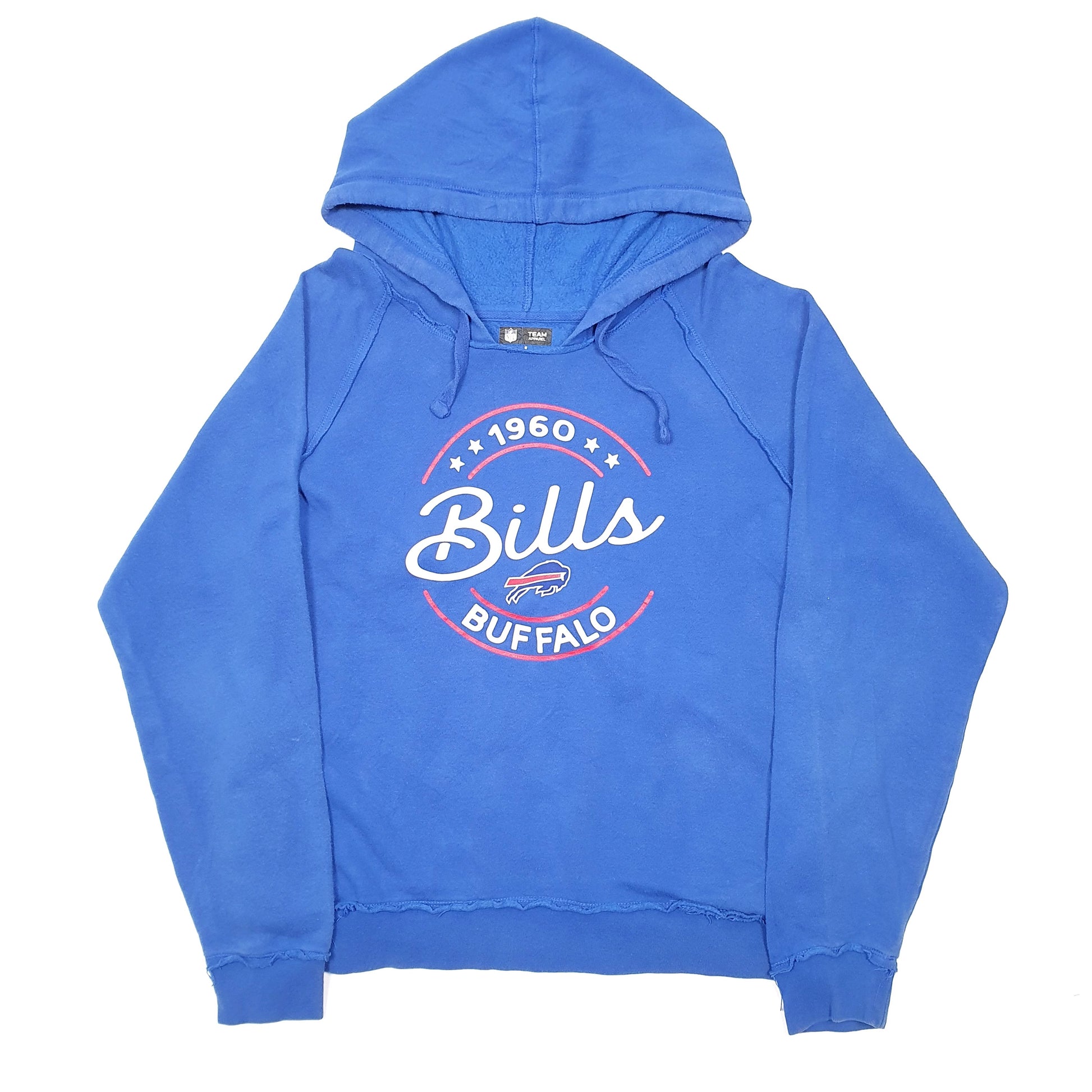 Mens Blue NFL Buffalo Bill's American Football Hoodie Jumper