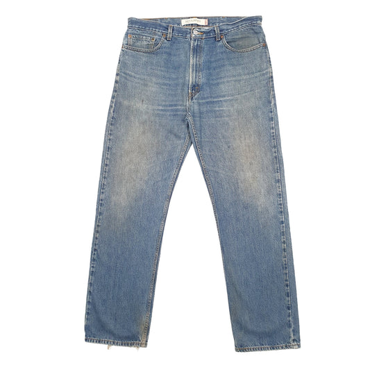 Mens Blue Levis  505 JeansW38 L34