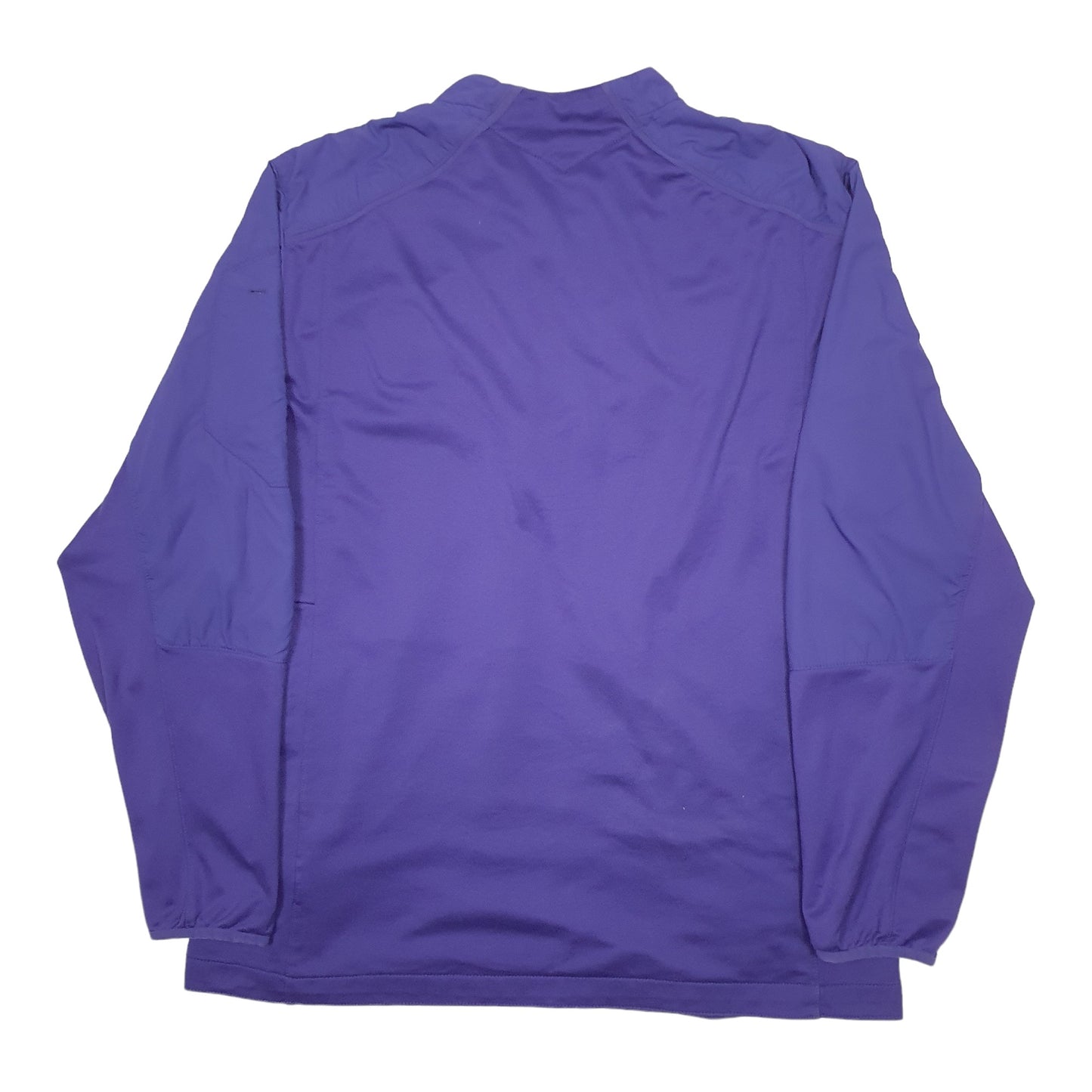 Mens Purple Nike Dri-Fit USA College Quarter Zip Jumper