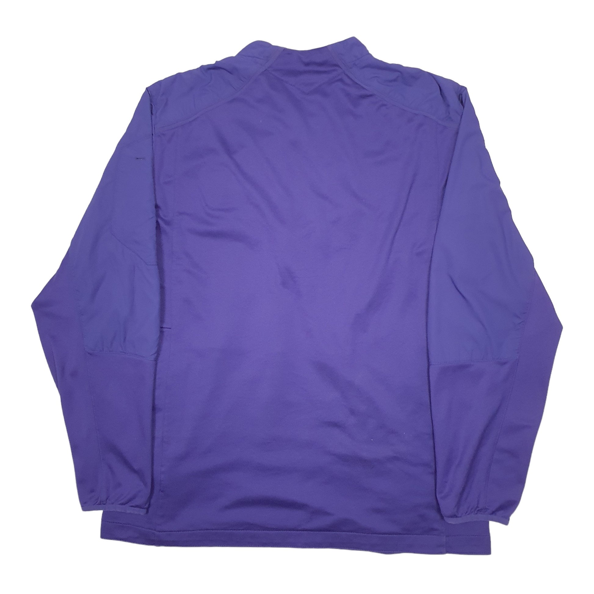 Mens Purple Nike Dri-Fit USA College Quarter Zip Jumper