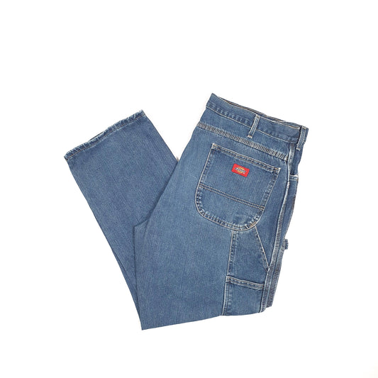 Dickies Casual Loose Fit Carpenter Jeans W38 L30 Blue