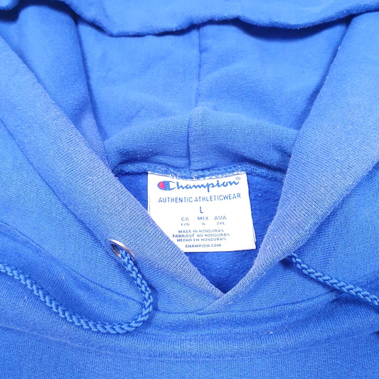 Mens Blue Champion Duke Blue Devils Basketball Hoodie Jumper