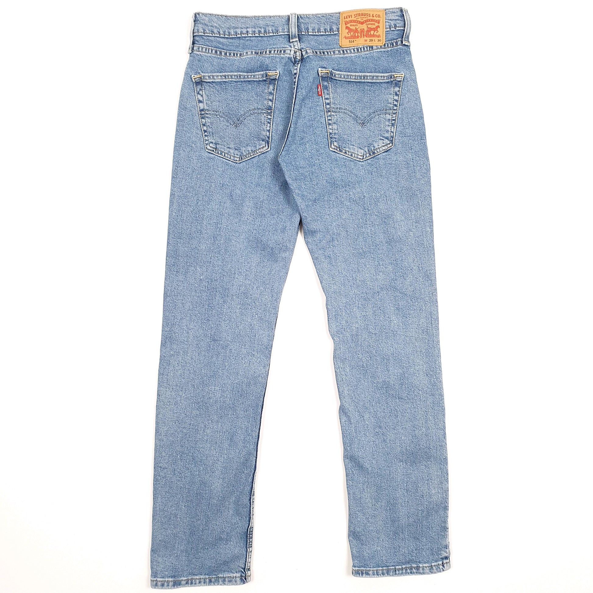 Levis 514 Straight Fit Jeans W29 L30 Blue