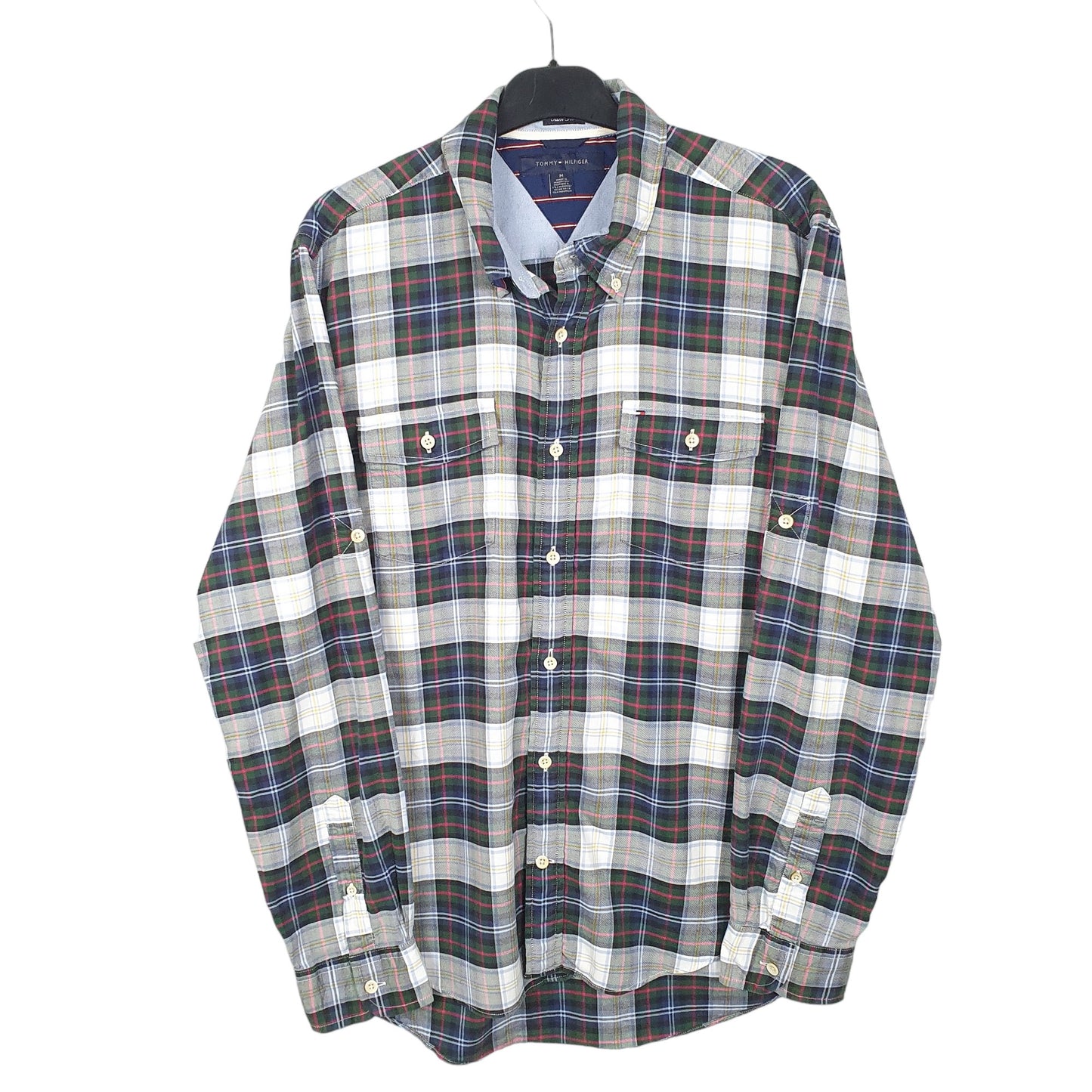 Green Tommy Hilfiger Long Sleeve Shirt