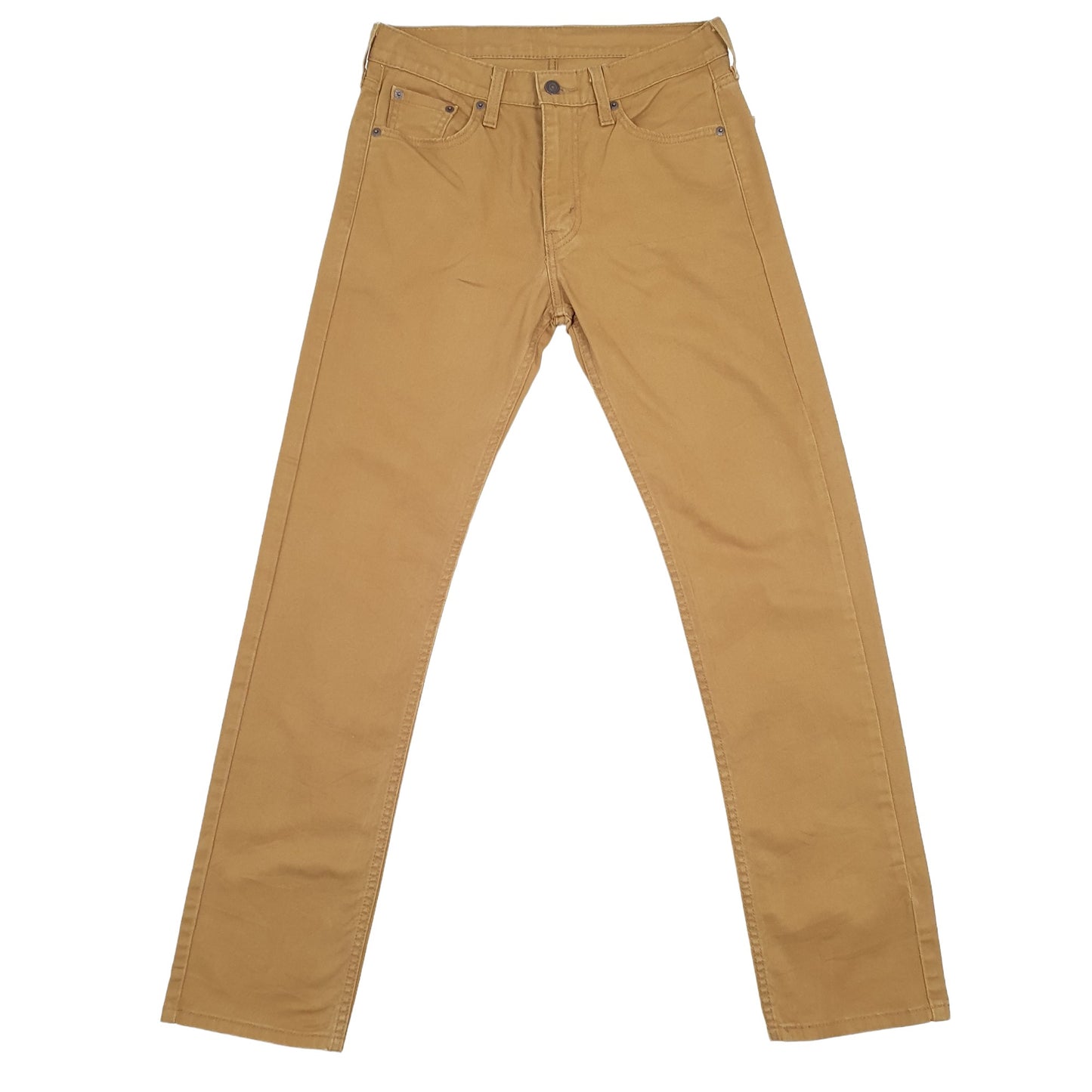Levis 513 Slim Fit Jeans W29 L31 Beige