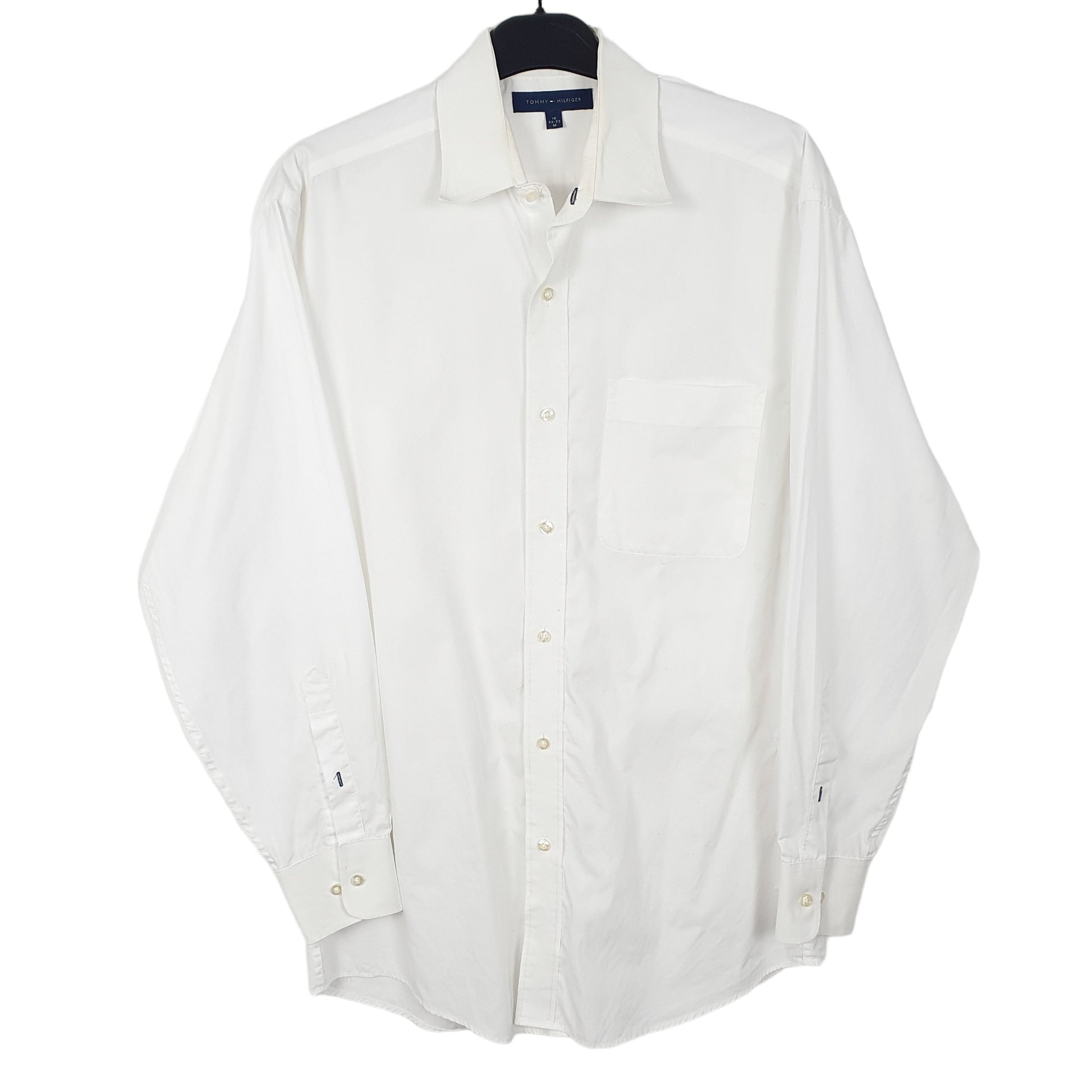 Mens White Tommy Hilfiger  Long Sleeve Shirt