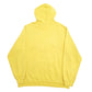 Mens Yellow Nike Spellout Vintage 1990s Hoodie Jumper