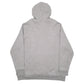 Mens Grey Reebok Spellout Hoodie Jumper
