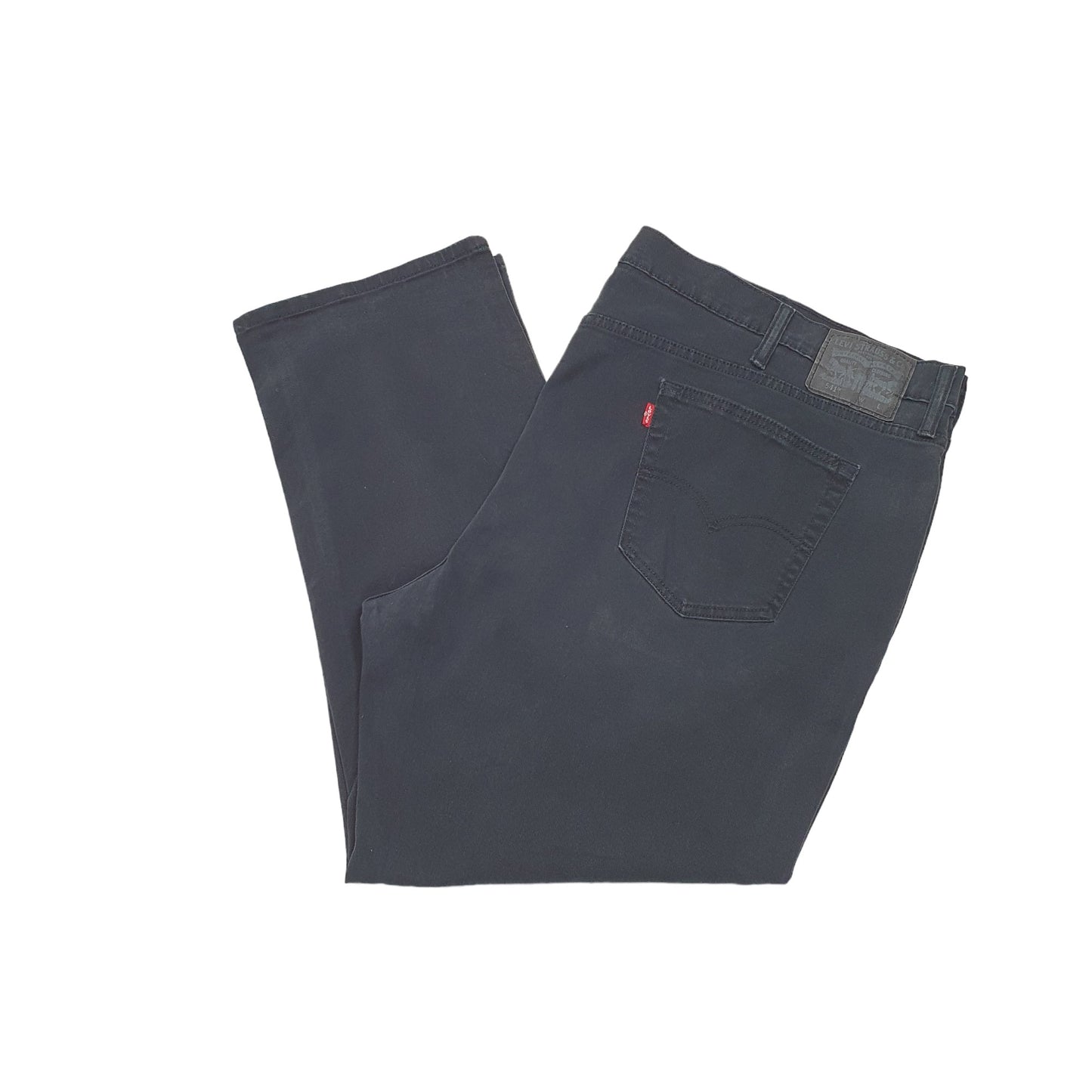 Levis 541 Tapered Fit Jeans W52 L28 Black