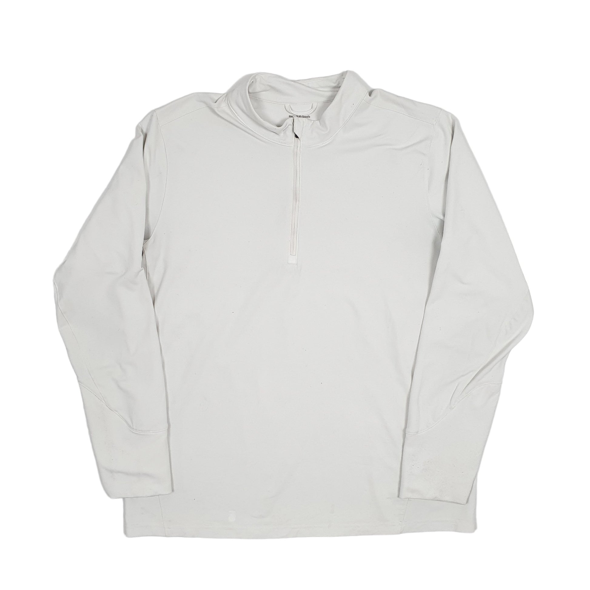 Reebok Active Quarter Zip L White