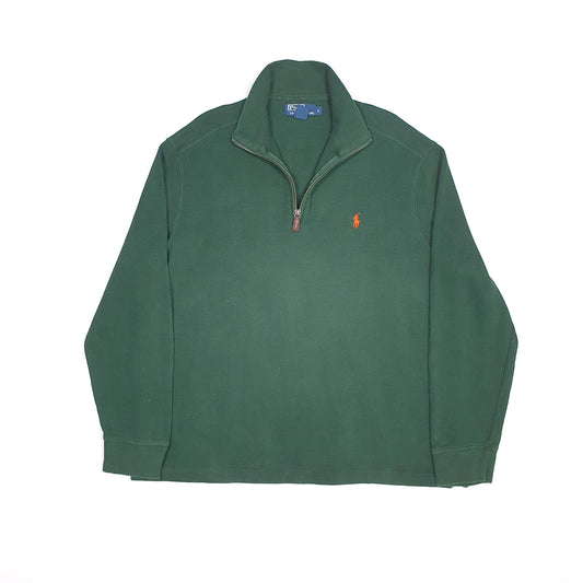 Green Polo Ralph Lauren Quarter Zip Jumper