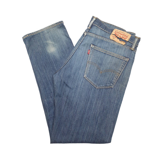 Mens Blue Levis 504 JeansW38 L32