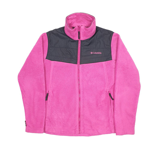 Columbia Sportswear Full Zip Fleece M Pink