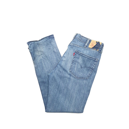 Levis 514 Straight Fit Jeans W38 L32 Blue