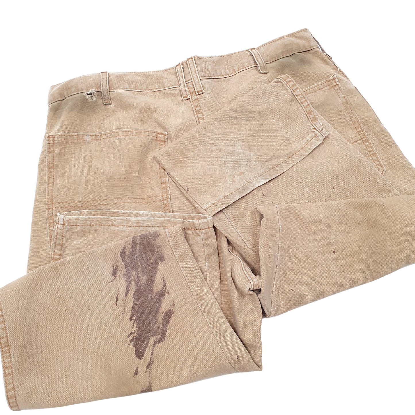 Mens Tan Dickies  Carpenter Trousers