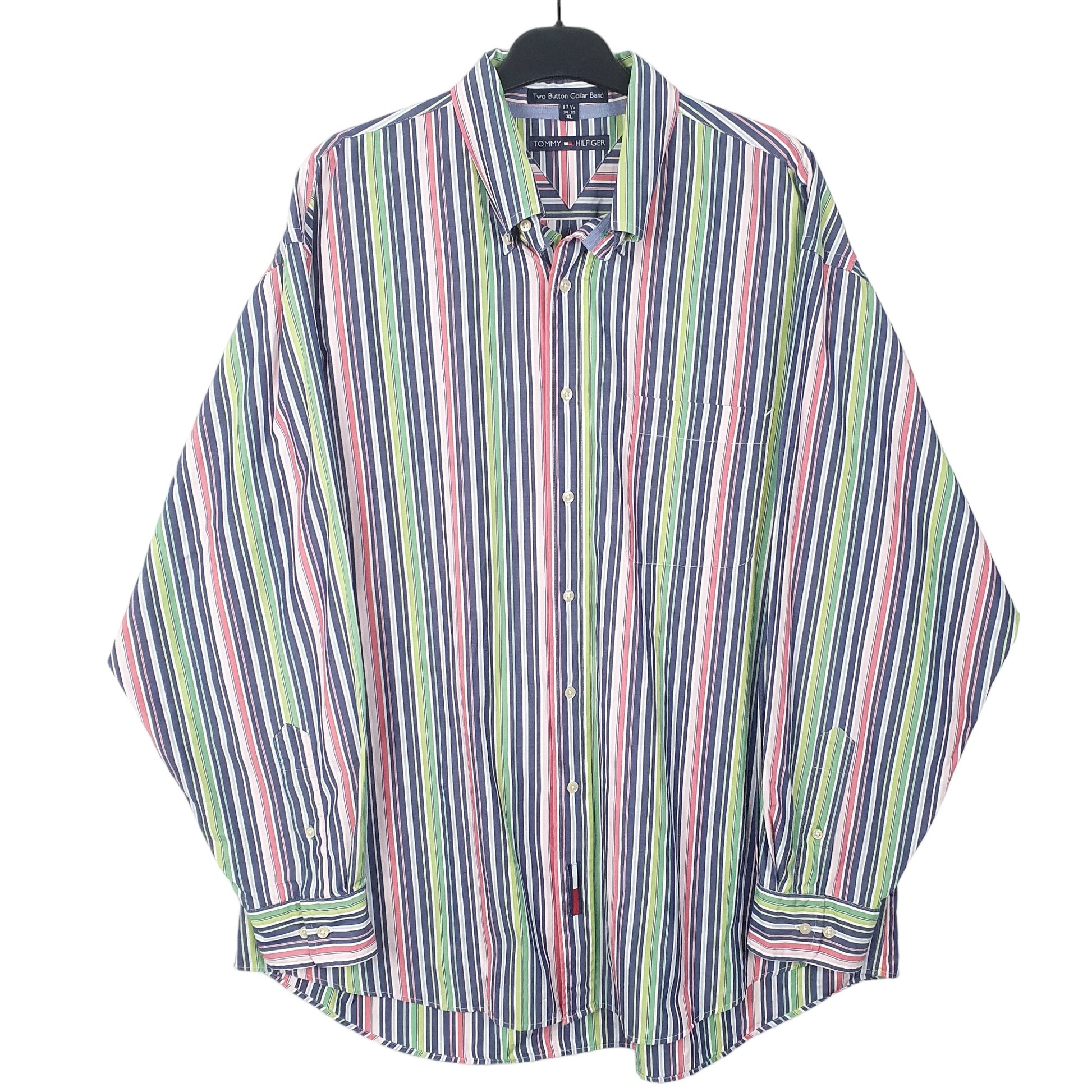 Mens Burgundy Tommy Hilfiger  Long Sleeve Shirt