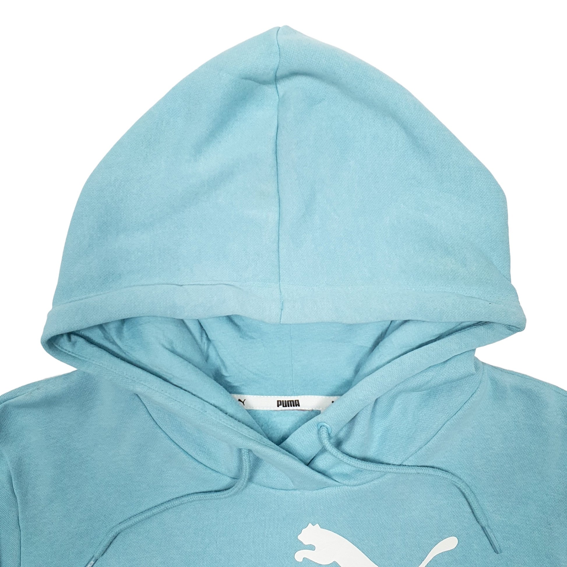 Womens Blue Puma  Hoodie Jumper